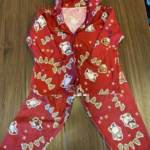 Boys Christmas pajama Set size 3